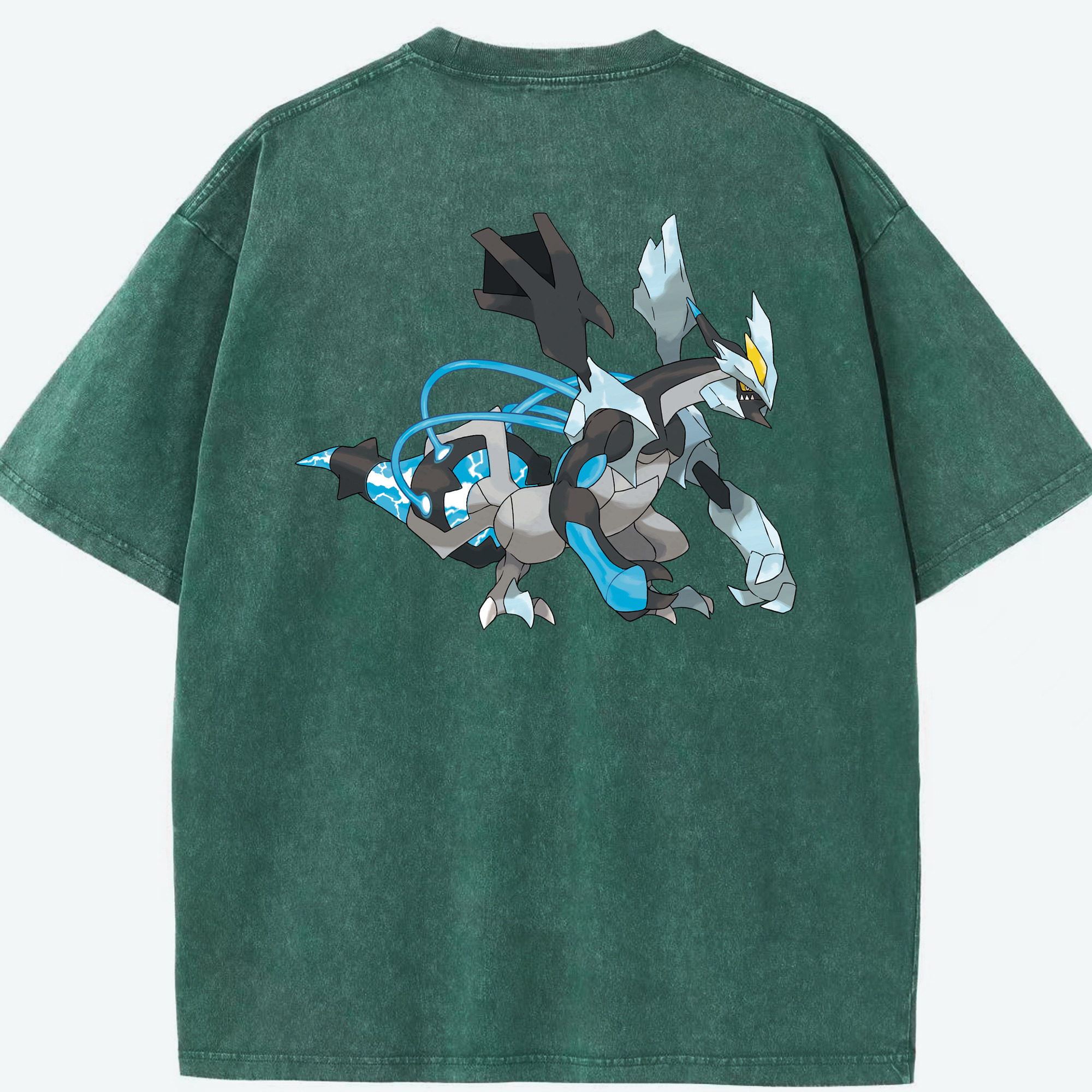 （画像用） ポケットモンスター Pokémon 綿100% ヴィンテージ風 半袖Tシャツ（背面プリント）